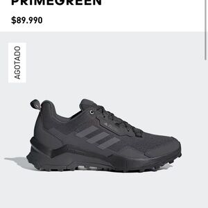 Adidas Black and Gray Athletic Shoes with Durable Design
